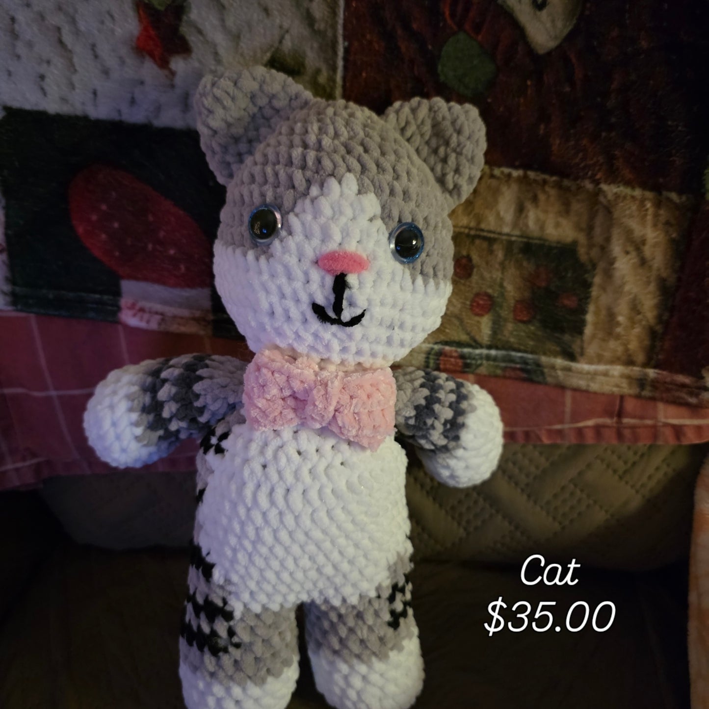 Handmade Cat Plushie