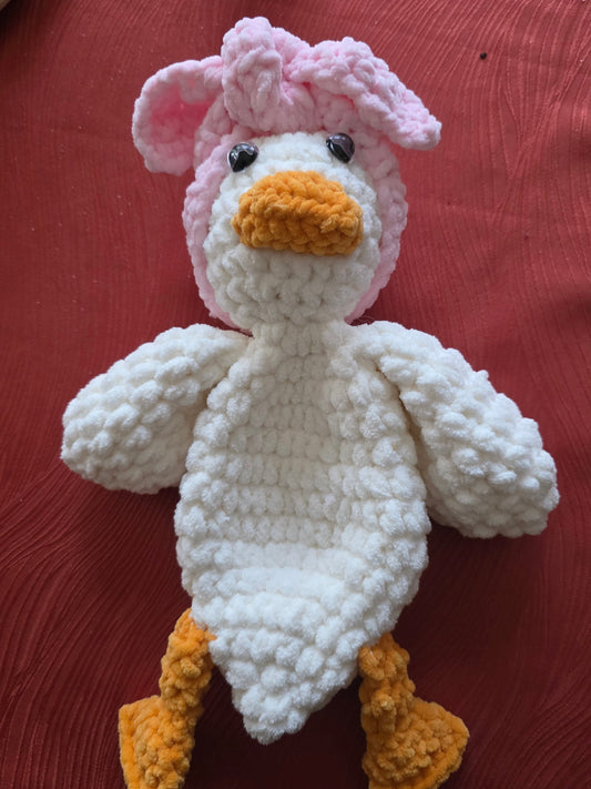 Crochet Duck Lovey