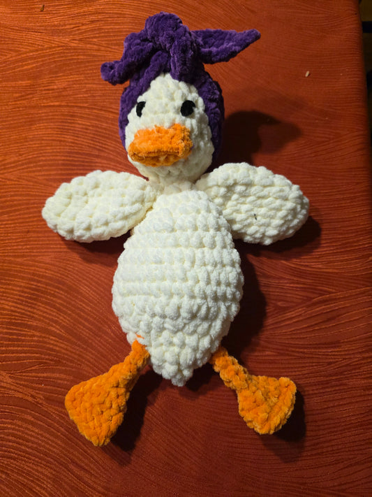 Crochet Duck Lovey